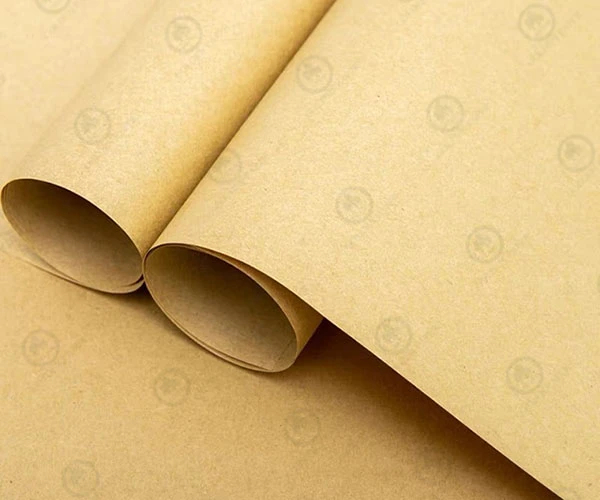 Confronto di carta ondulata e carta Kraft