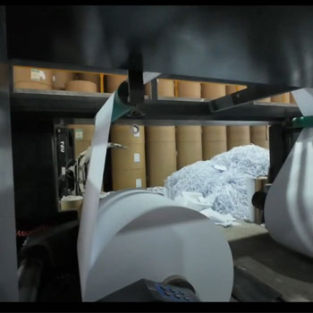 Vendita calda 54G 58g 70g Lwc riviste di carta pubblicità leggera carta patinata PE