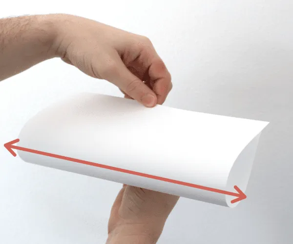 Perché la direzione del grano nella carta è importante?