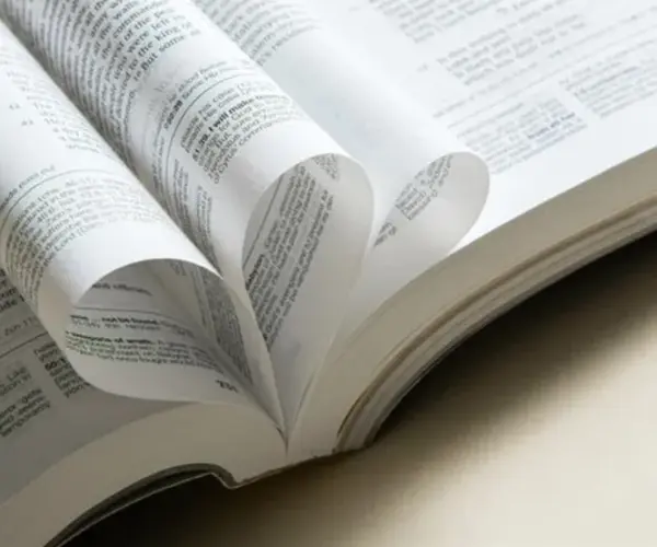 Carta della bibbia vs carta normale